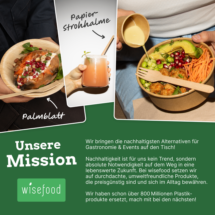 To Go Kaffeebecher, 300ml, Bagasse, Ø 9 x 9,7 cm