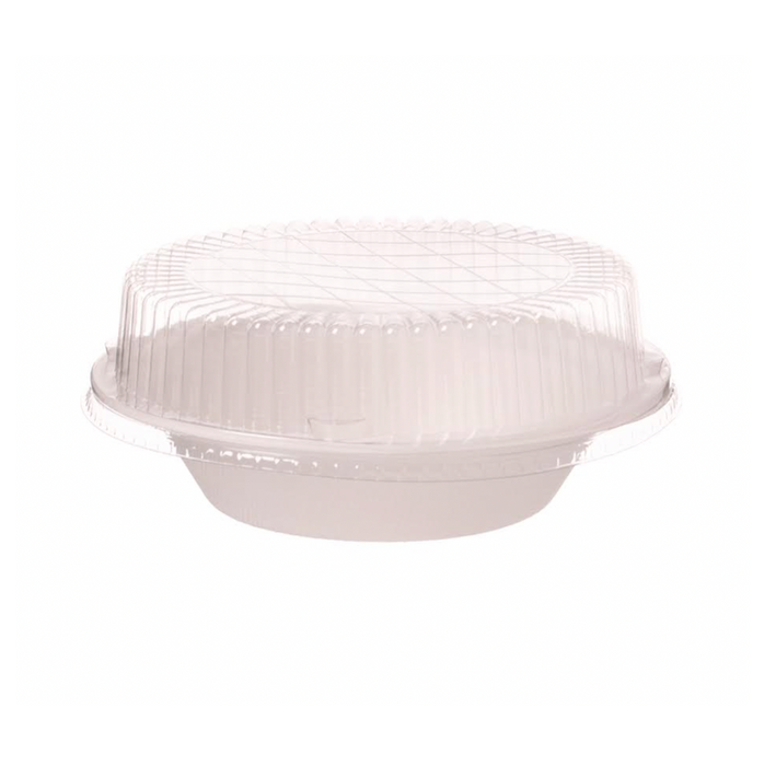 Salatschale rund G3 400ml braun 17x4cm Bagasse