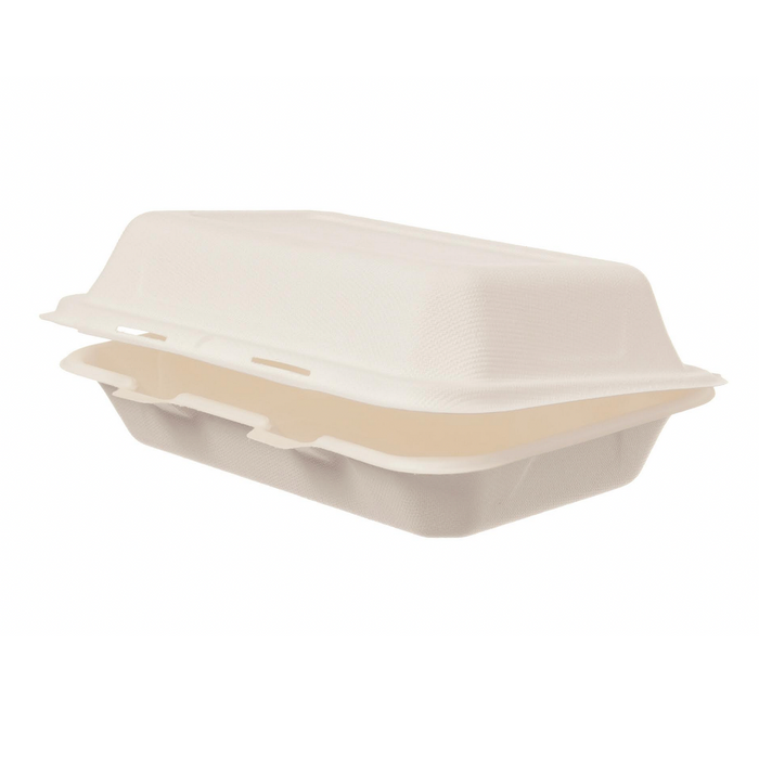 Menübox HP3/ IP910ungeteilt 16,2x24,4x7,2cm Bagasse