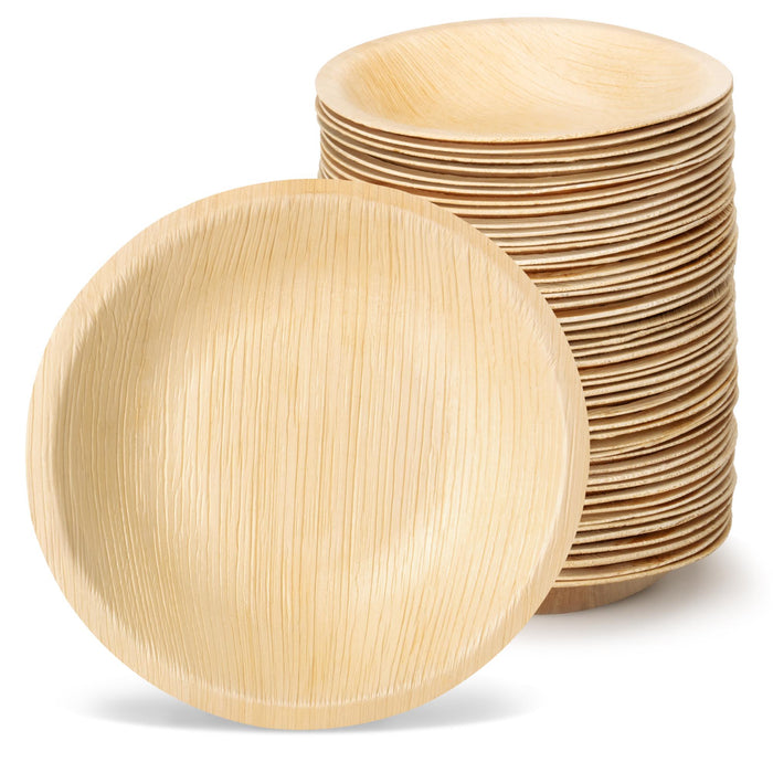 Palmblatt-Schale, 400ml, rund, LEEF, Ø 18 x 4 cm