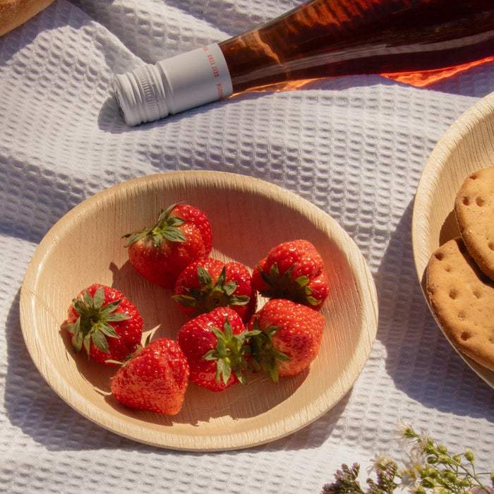 Palmblatt-Schale, 400ml, rund, LEEF, Ø 18 x 4 cm