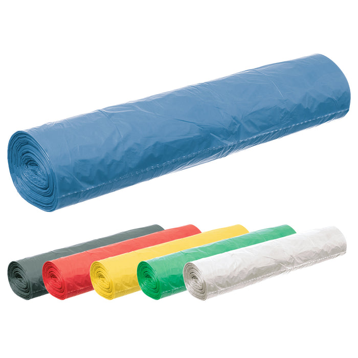 HDPE -Müllbeutel 500x600mm - 30l - grau