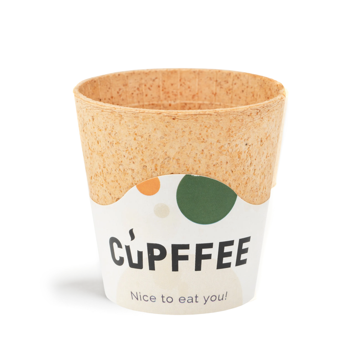 Essbarer Becher, nachhaltig, Cupffee, 220 ml