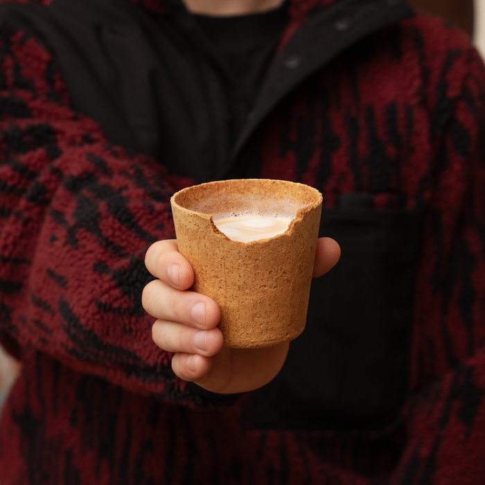 Essbarer Becher, nachhaltig, Cupffee, 220 ml