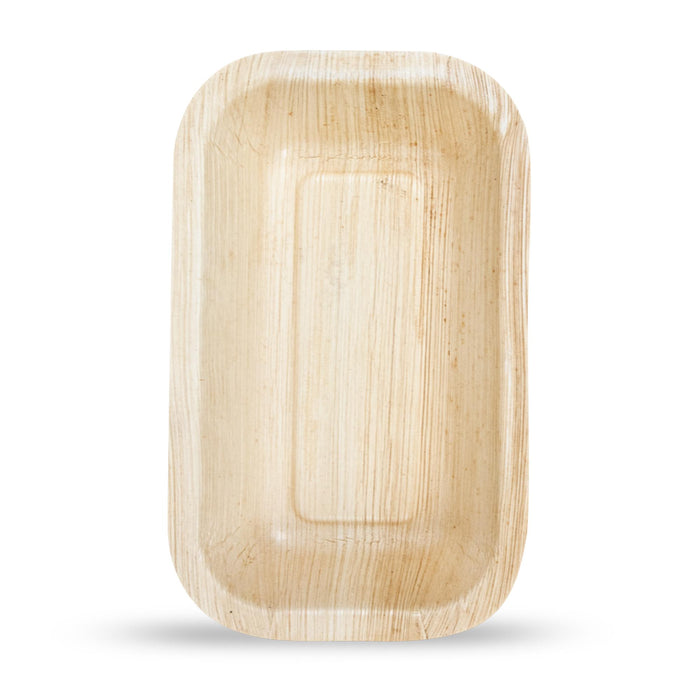 Palmblatt-Schale, 600 ml, rechteckig, 24 x 15 x 4 cm