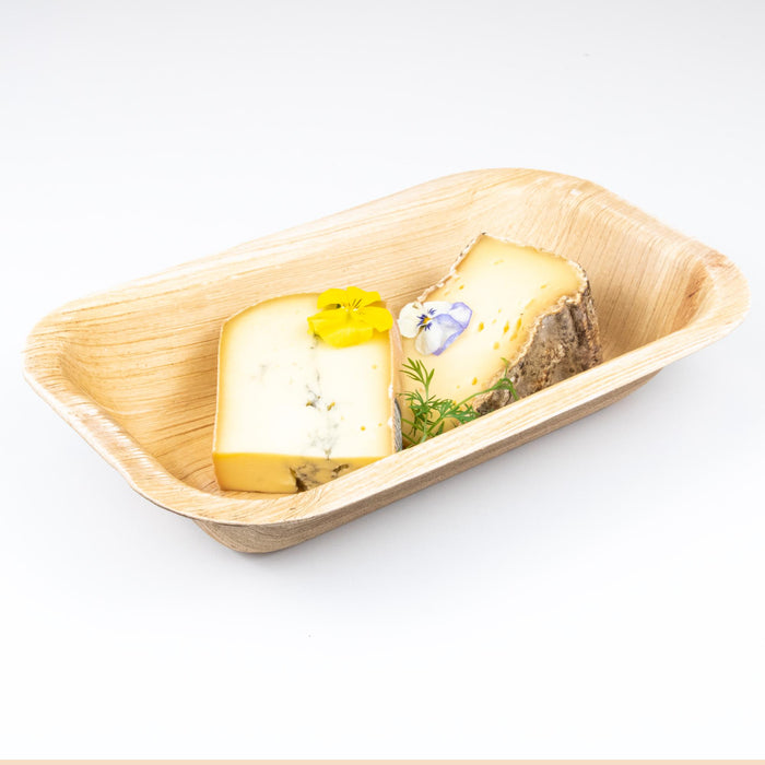 Palmblatt-Schale, 600 ml, rechteckig, 24 x 15 x 4 cm