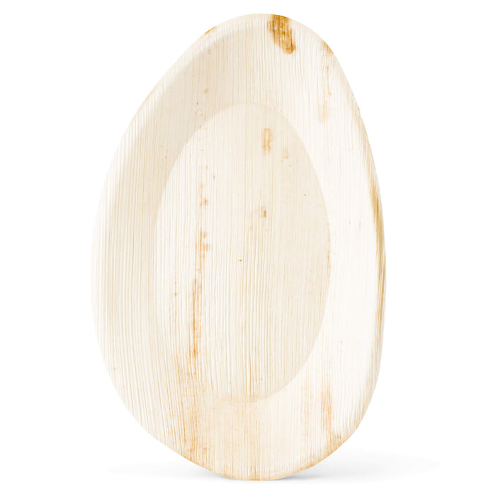 Palmblatt-Schale, 400 ml, eierförmig, 27 x 17 x 2,5 cm