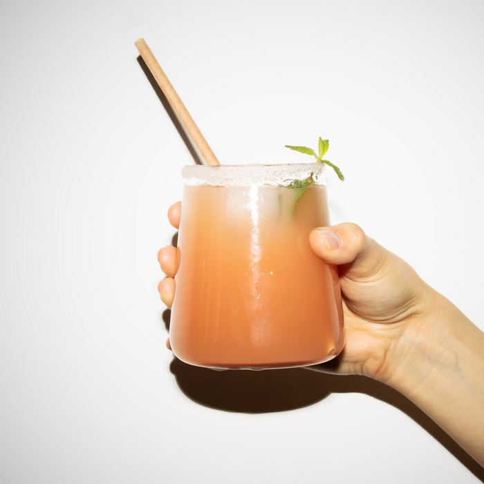 Papier-Strohhalme, braun, Ø 0,6 x 20 cm