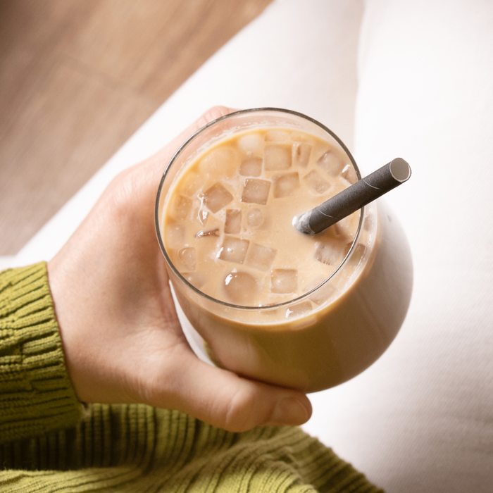 Papier-Strohhalme, schwarz, Ø 0,8 x 14,5 cm