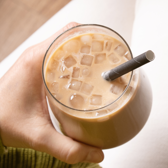 Papier-Strohhalme, schwarz, Ø 0,6 x 14,5 cm