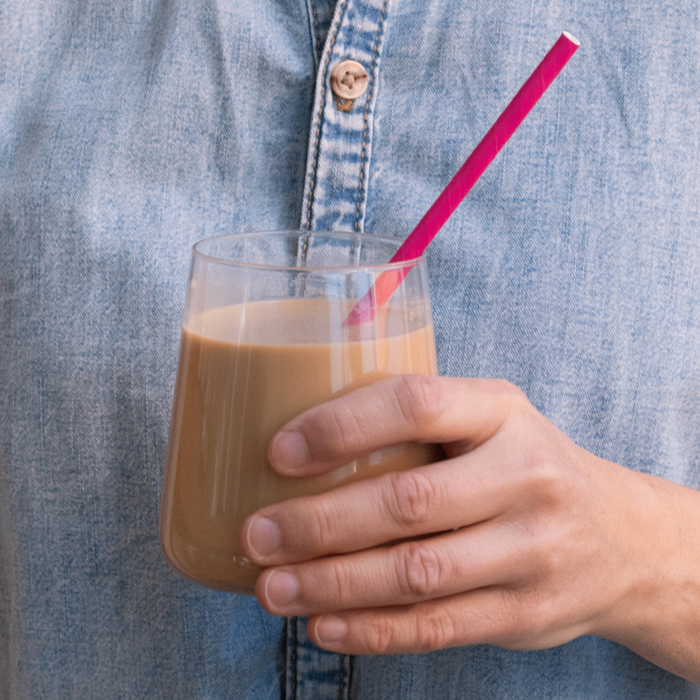 Papier-Strohhalme, bunt, Ø 0,6 x 20 cm