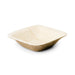 Einweg-Schale aus Palmblatt, 50 ml, quadratisch, 8 x 8 x 2 cm, beige
