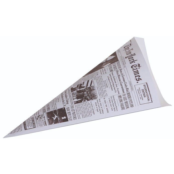 Spitztüte Zeitungsdruck - 50g/m² - 270x380mm