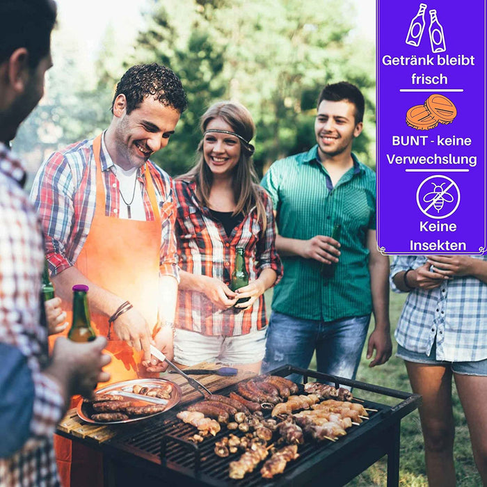 Silikon Kronkorken - 12er Set