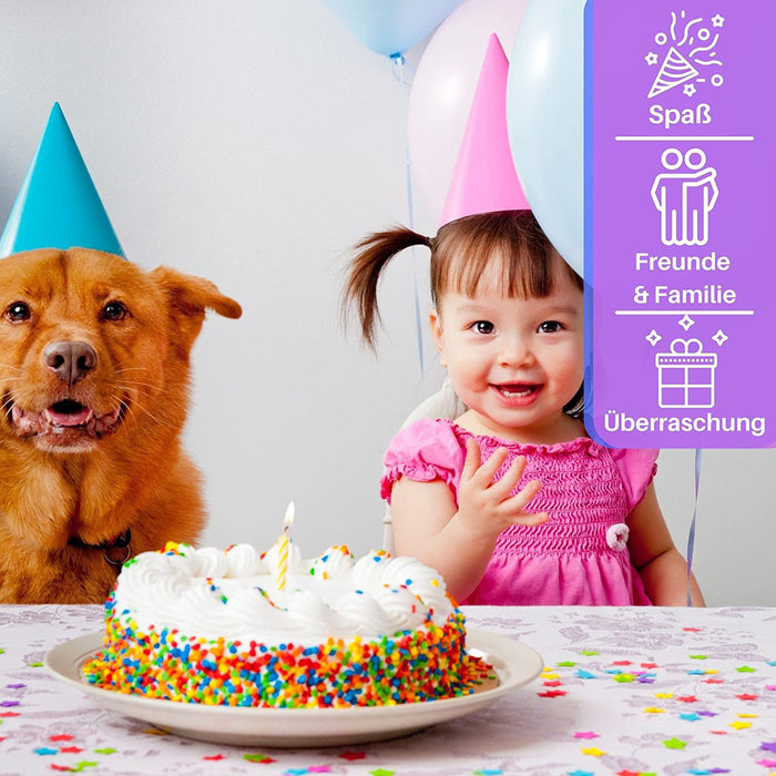 Silikonform Kuchen - gelb "Happy Birthday"  Ø 20,5cm