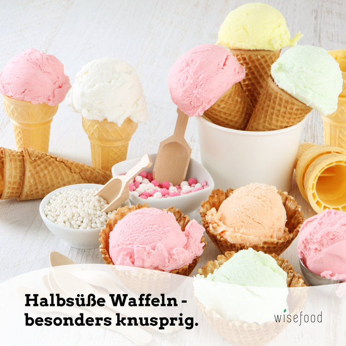 Waffel Portionsbecher 30mm Ø 45mm - 500 Waffeln