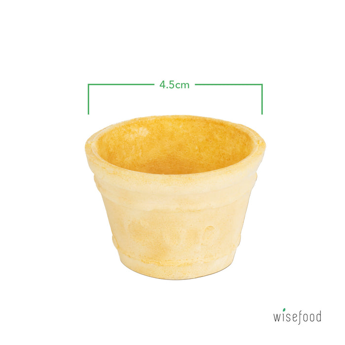 Waffel Portionsbecher 30mm Ø 45mm - 500 Waffeln