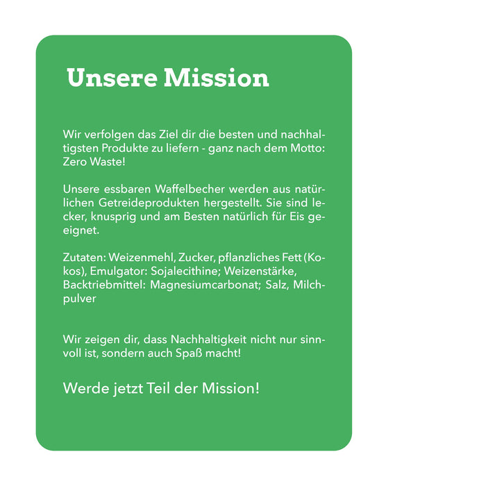 Waffelkeks rund Ø 65mm - 1000 Waffeln