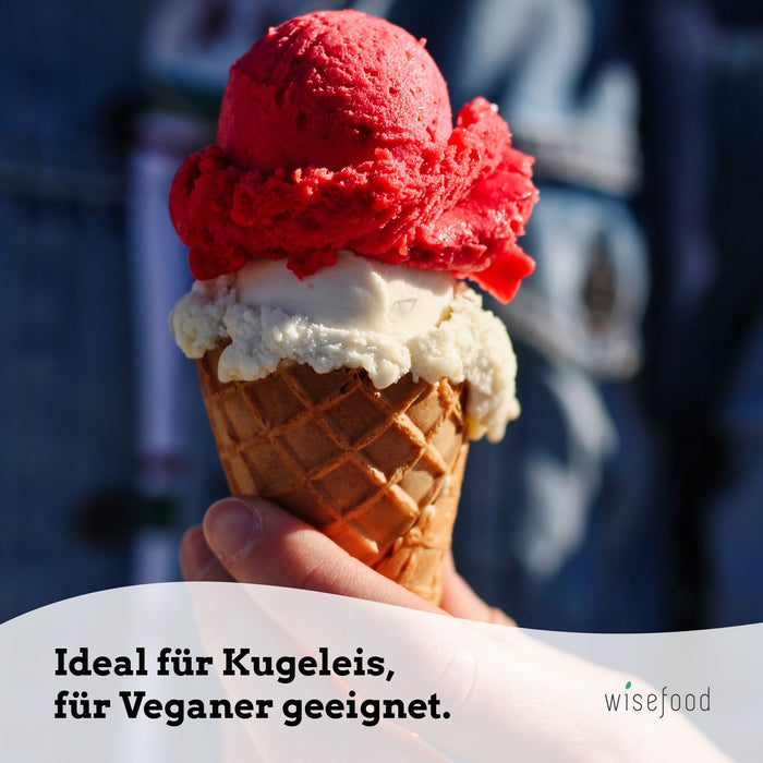 Süße Tüte ohne Rand 130mm Ø 50mm BIO - 8 Waffeln