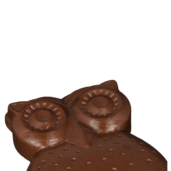 Silikonform Kuchen Eule - lila 18x15x4cm