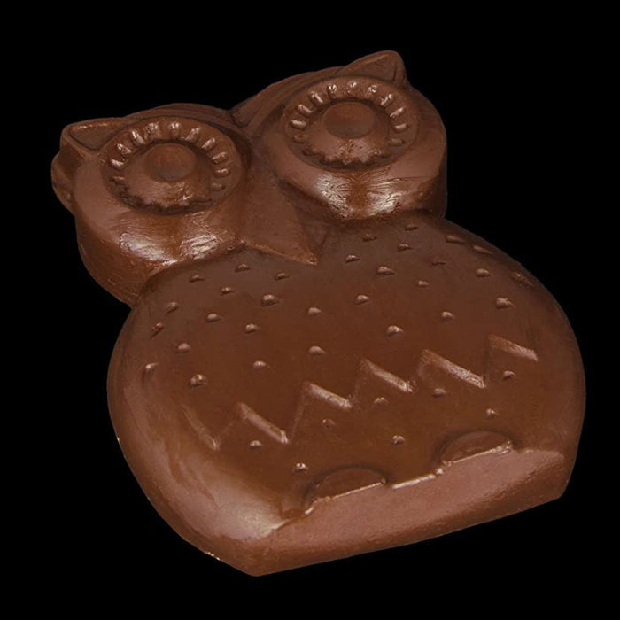 Silikonform Kuchen Eule - lila 18x15x4cm