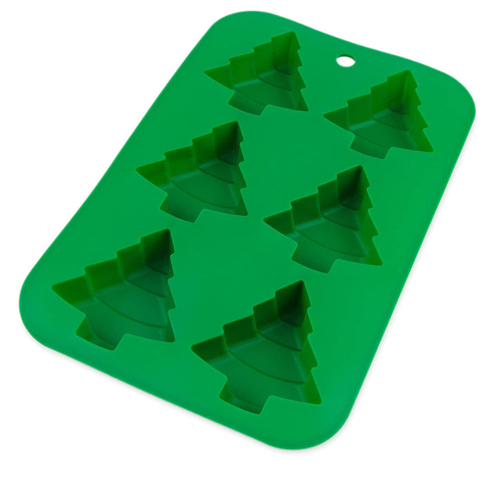 Silikonform Tanne - grün 26x17,5x2,5cm - Silikon Form Backen, Seife & mehr - Backform - Backform