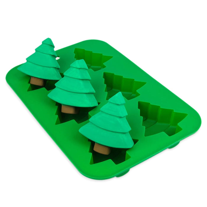 Silikonform Tanne - grün 26x17.5x2.5cm - 1 Form