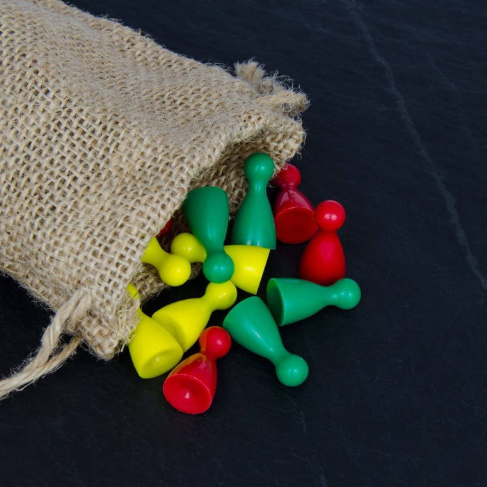 Jutesäckchen - natur 11x18cm Jutesack (Kunstfaser) - 24er Set Jute Sack