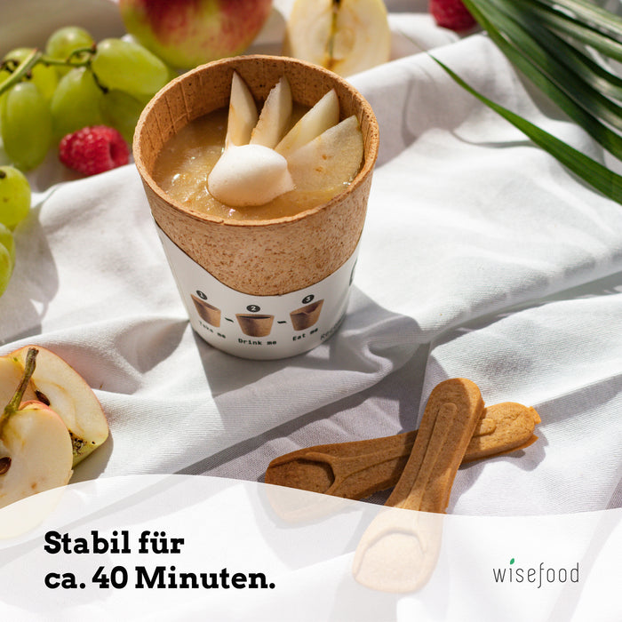 Essbare Feinkostbecher / Verpackungsbecher Cupffee