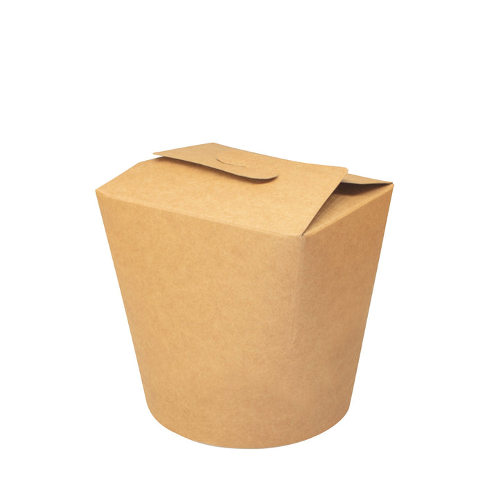 Papier Food Box - braun 700ml - PLA - 50 Stück