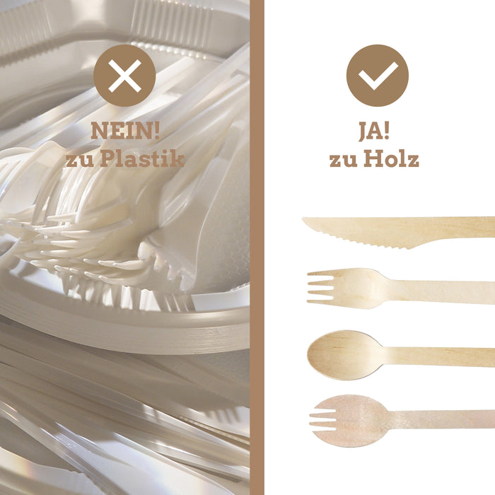 Birkenholz Spork - 16cm