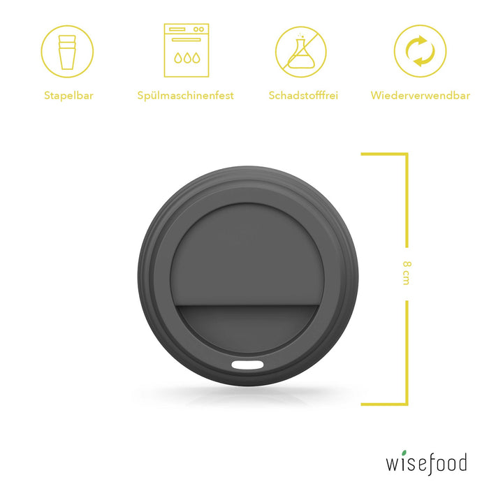 Mehrwegdeckel (schwarz)
