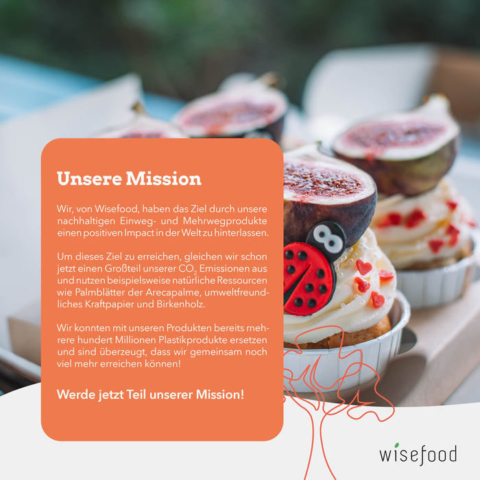 Muffinförmchen in weiß/braun/dunkelbraun