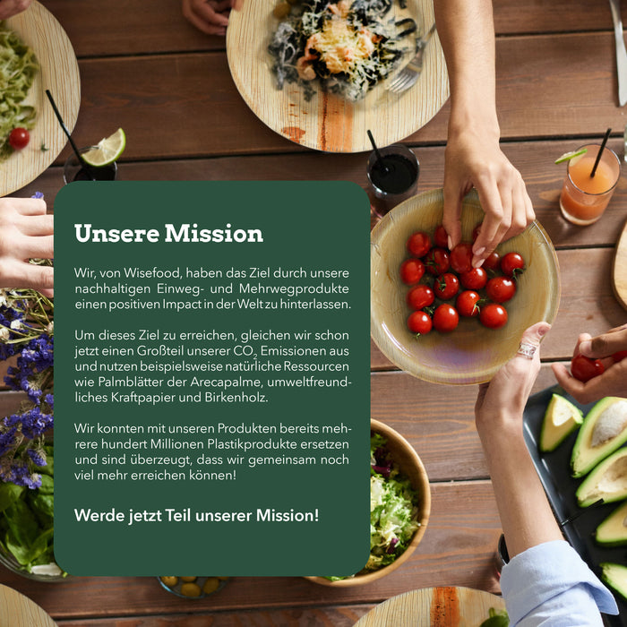 Palmblatt-Teller, quadratisch, LEEF, 25 x 25 cm