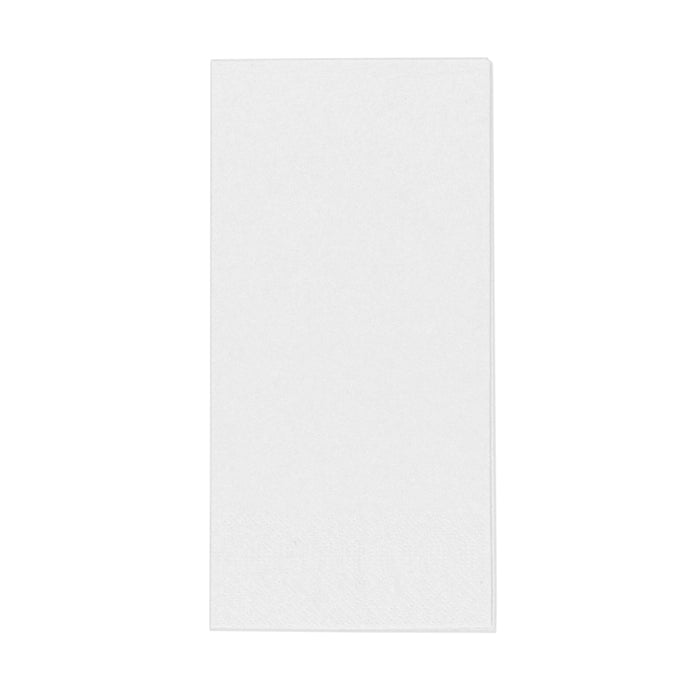 Papier Servietten - quadratisch weiß 33 cm 3 lagig 1/8-Falz