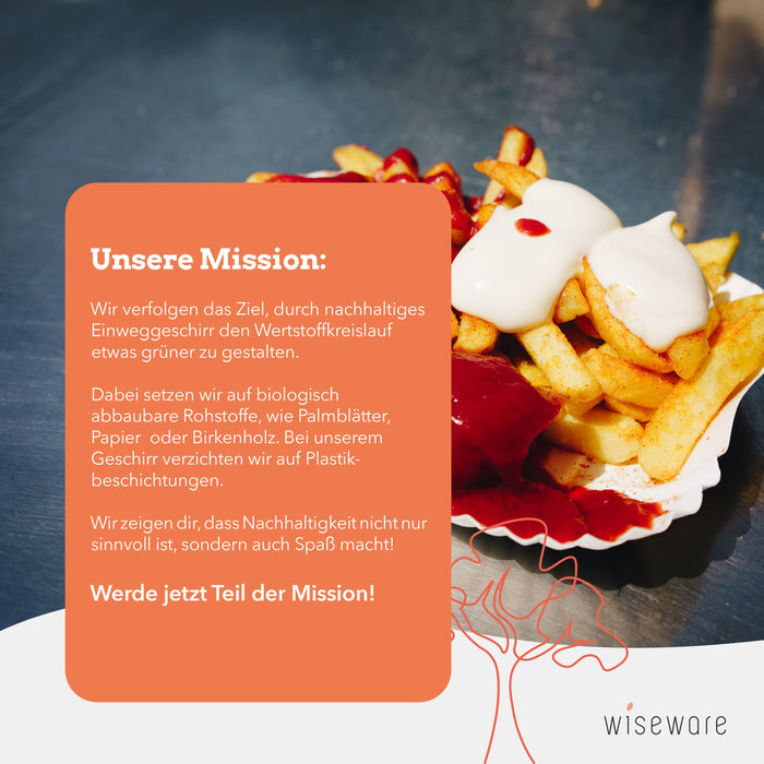 Pappteller rechteckig braun 13 x 20cm