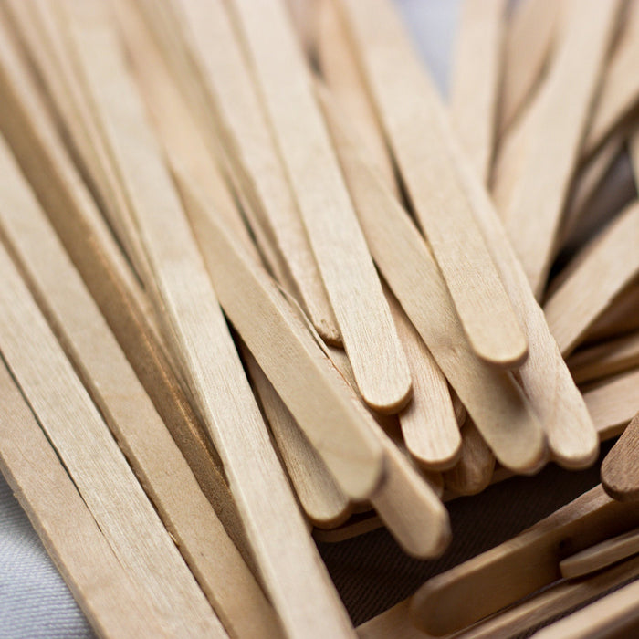 Rührstäbchen aus Birkenholz (14 cm)