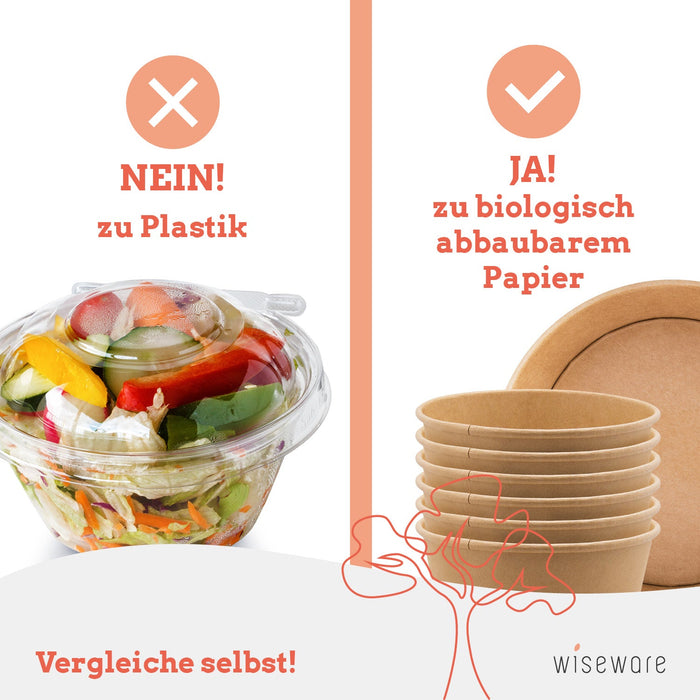 Salatschale mit Deckel