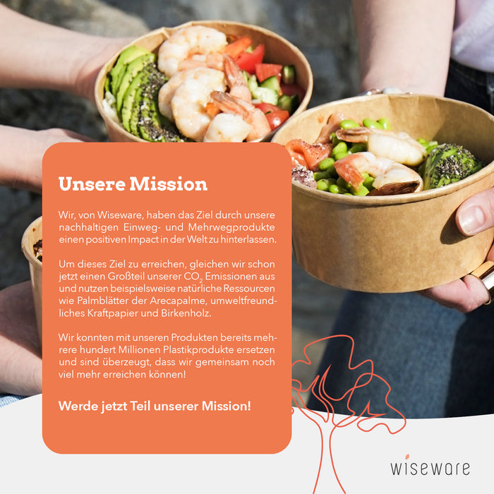 Salatschale braun - 1000ml