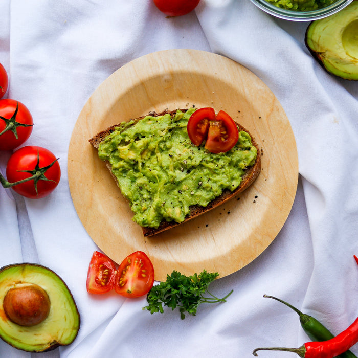 Birkenholzteller - rund 23cm