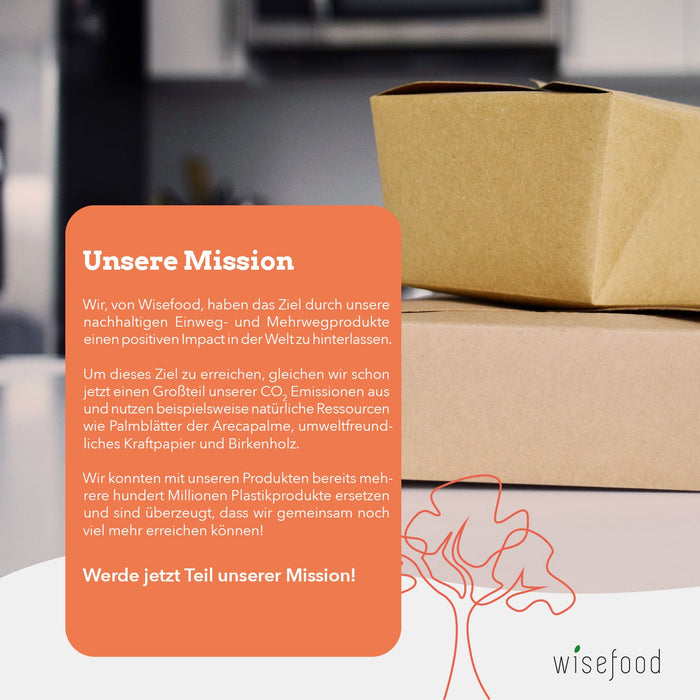 Speise Box / Take Away - 1500ml - 600 Stück