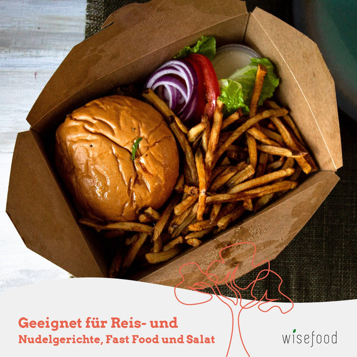 Speise Box / Take Away - 700ml - 75 Stück