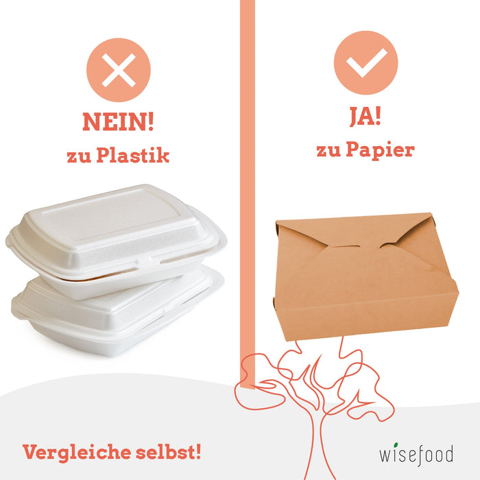 Speise Box / Take Away - 700ml - 75 Stück