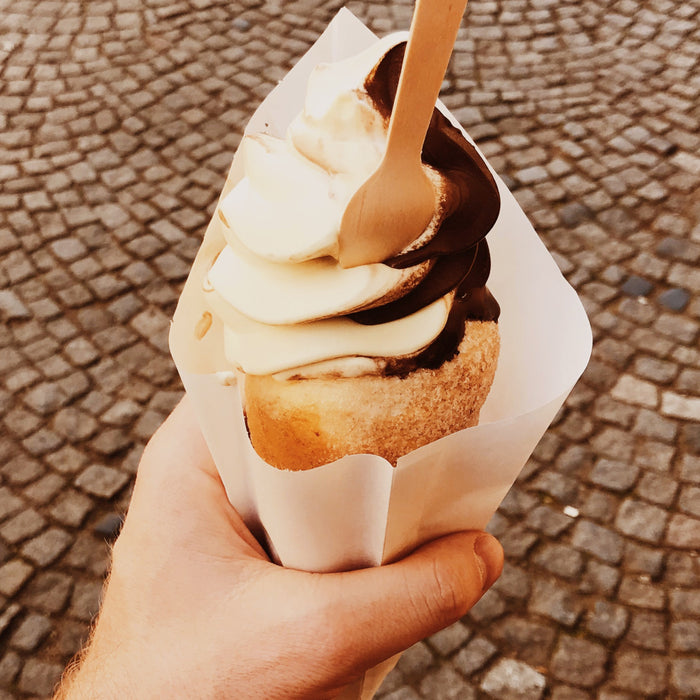 Papier Spitztüte - Print "Newspaper" für 125g - 1000 Stück