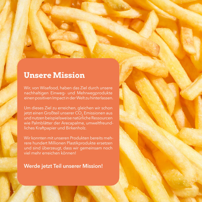 Papier Spitztüte - weiß für 100g - 1000 Stück