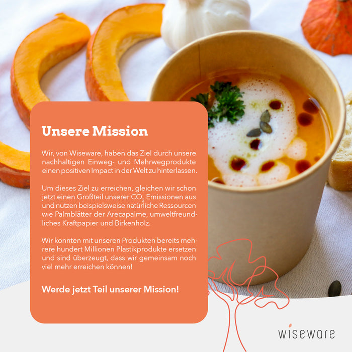 Suppenschale mit Deckel - 360ml