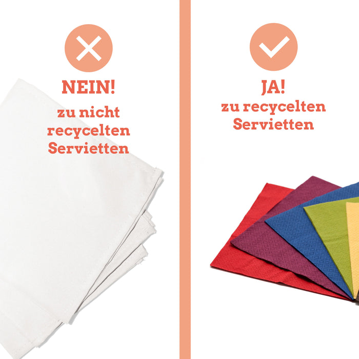 Papier Servietten - quadratisch creme 33 cm 3 lagig 1/8-Falz